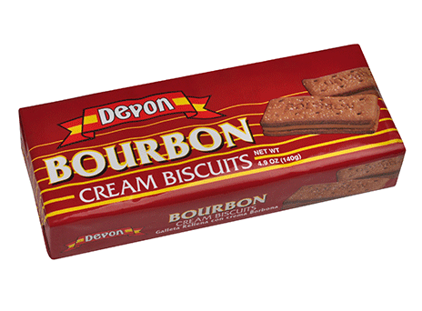 Devon Bourbon Cream Biscuits - Chocolate